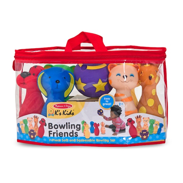 Melissa & Doug Bowling Friends Preschool Playset 9160 - main